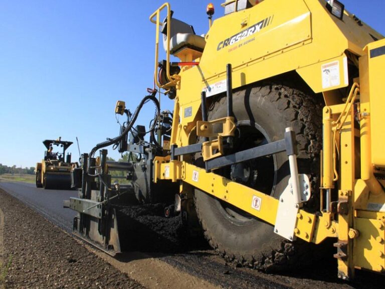 تعمیر فینیشر آسفالت | Overhaul سیستم پخش و نوار نقاله